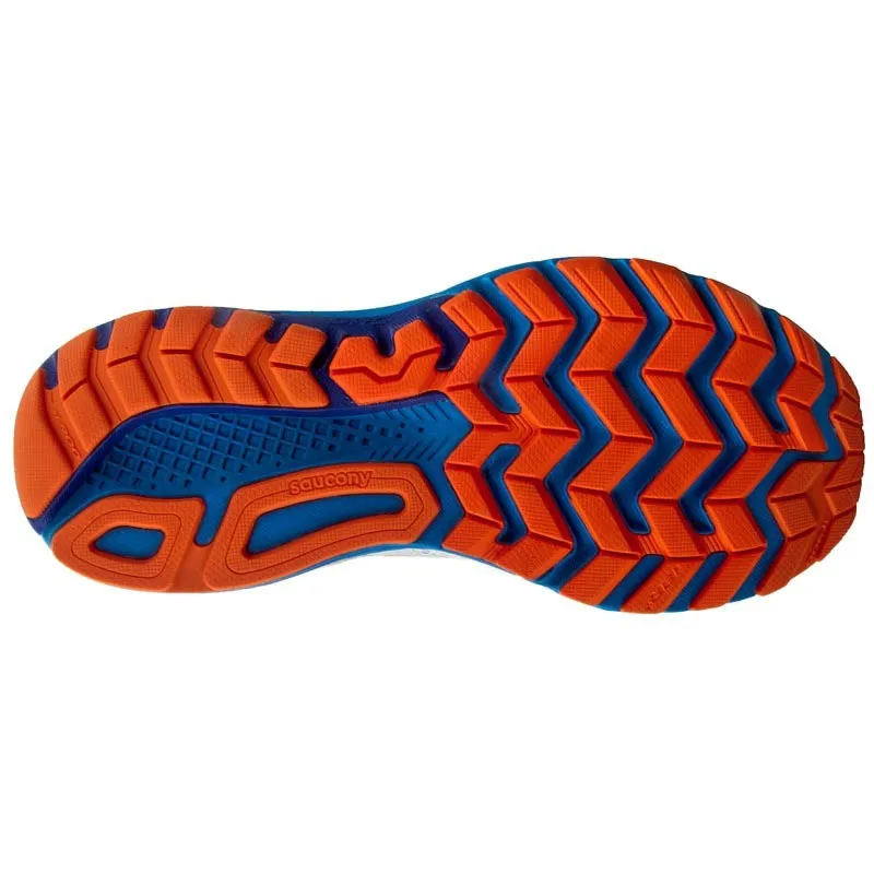 Saucony men's ride 9 running shoe blue/orange discount
